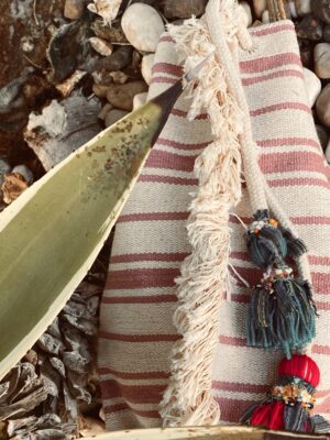 Pink Palm Bag