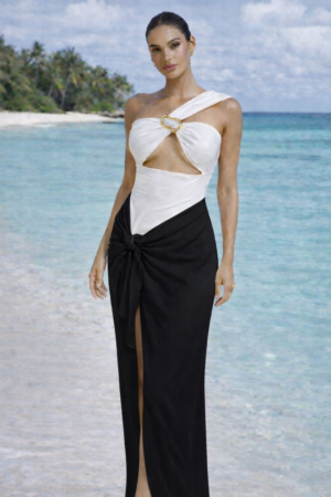 All in one black sarong