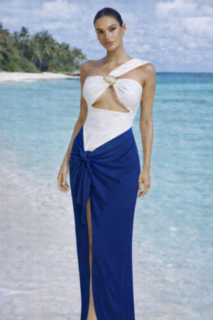 All in one blue sarong
